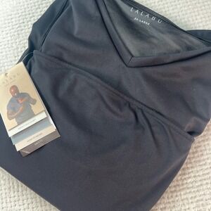 Lalabu Dad Shirt Baby Pouch Top Black 2XL NWT New Mens Babywearing Tee